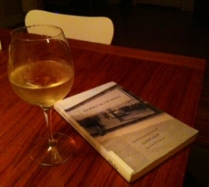 Pinot Grigio and a good book... Ah the little things in life. 